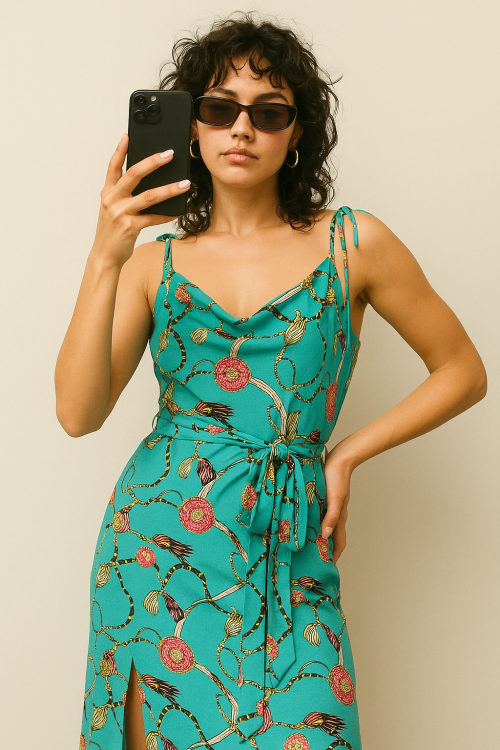 Sukienka w Print MIA DRESS